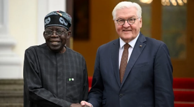 President Bola Ahmed Tinubu and President of Germany, Frank-Walter Steinmeier